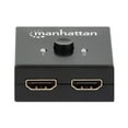 thumbnail image 3 of Manhattan Products 4K BI-Directional 2-Port HDMI Splitter/Switch Black, 3 of 7