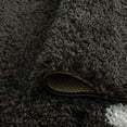 thumbnail image 6 of Contemporary 9x12 Area Rug Shag Thick (8'10'' x 12'2'') Abstract Dark Gray, Gold Living Room Easy to Clean, 6 of 8