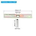 thumbnail image 2 of Uxcell 4" Ceiling Light Plate Kit, 5 Pack Light Crossbar Mounting Bracket, Zinc Plated, 2 of 5