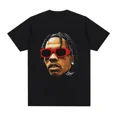 thumbnail image 2 of Camiseta estampada de rapero de hip hop Lil Baby, camiseta vintage de algodón de gran tamaño, manga corta, ropa de calle, camisetas casuales unisex, 2 of 5