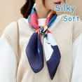 thumbnail image 3 of CAILDANL Hair Bandanas Scarf For Women Lightweight Fashion Neck Silk Satin Head Scarves For Sleeping Handbags Scarf, 3 of 6