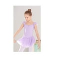 thumbnail image 5 of Baby Girls' Dresses Kids Spring Summer Solid Short Sleeve Gymnastics Dress Princess Girl Dress 13 Years-14 Years, 5 of 5