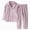 K002-Light Purple, variant on NOLDARES Toddler Girls Cotton Pajamas Short Sleeve Button-Up Top pant Fall 2PC print Pajamas Set(K002-Navy)