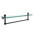 Foxtrot 22" Glass Vanity Shelf with Integrated Towel Bar (Build to