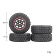 thumbnail image 4 of Juego de Neumáticos de goma Zulema CX24 YKC01CM 4 piezas Negro y rojo, 4 of 8