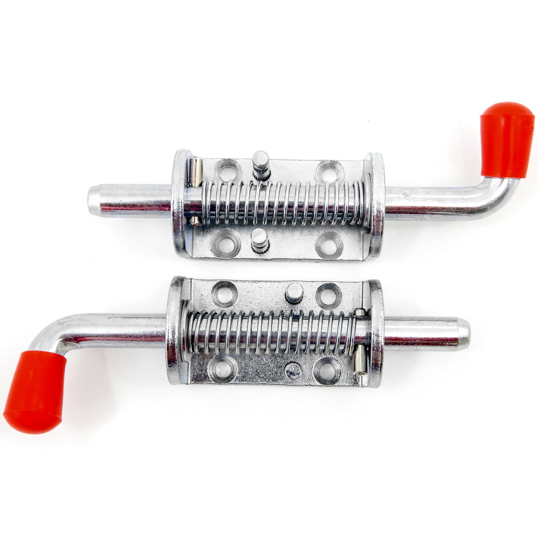 Red Hound Auto 2 Lock Barrel Bolt Spring Latch Premium Stainless Steel