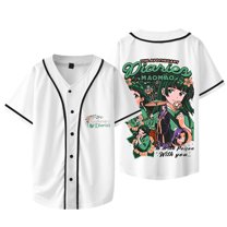 The Apothecary Diaries Maomao Baseball Jacket Tee Summer Unisex V-neck Short Sleeve T-Shirts