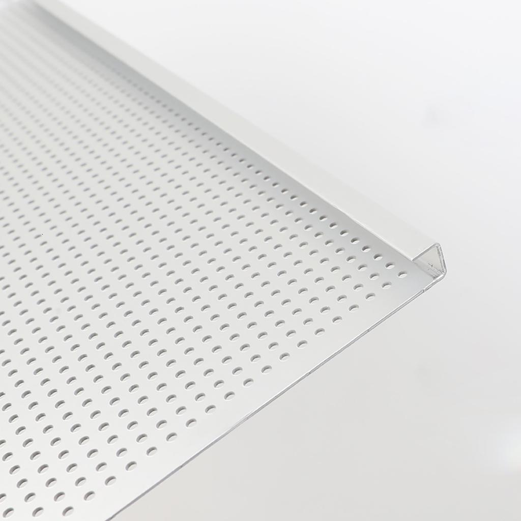 hejhncii Set Of 2 Aluminum Oven Baking Sheet Puff Pastry Tray Nonstick Perforated Dish for Meat and Dessert Mille Feuille Pans