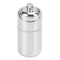 thumbnail image 3 of Keychain Tablet Storage Box, Fall Resistant Alloy Medicine Bottle Waterproof  For Outdoor For Capsules Silver, 3 of 8
