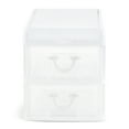 thumbnail image 3 of Gracious Living 2 Drawer Desktop Organizer w/ Flip Top Lid (3 Pack), 3 of 12