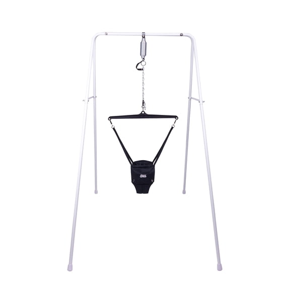 Jolly Jumper *Classic* with Stand - The Original Exerciser and Your Alternative to Activity Centers and Baby Bouncers. Trusted by Parents, Loved by Babies for over 75 Years.