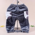thumbnail image 4 of 90cmBrownBaby Suit Traje de terciopelo de vaca de dibujos animados Ropa para niños esquí esquí Gafas de esquí, 4 of 4