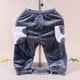 thumbnail image 4 of Traje de bebé azul de 80cm, traje de terciopelo de vaca de dibujos animados, ropa para niños esquí esquí Gafas de esquí, 4 of 4
