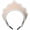 Beige, variant on Yvsxxv 1Pc Red Medieval Elizabethan Pearl Headband Hair Accessories