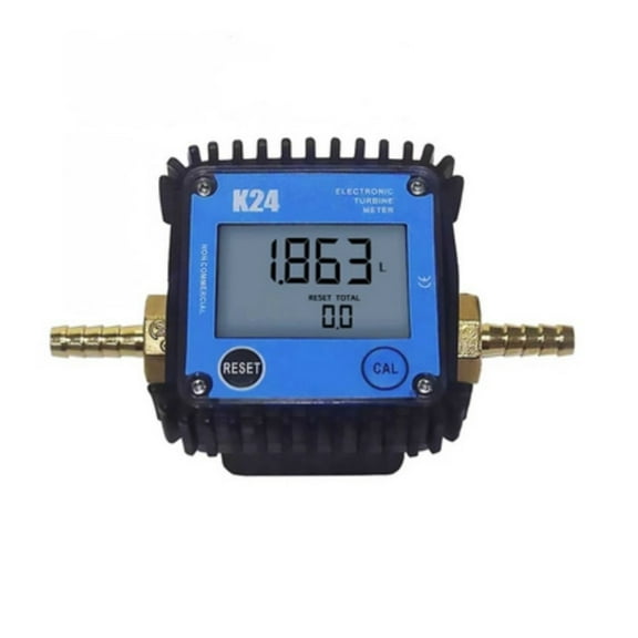 G1/4" G1/2" Micro Flow Digital Display Meter, ar Flow Meter Gasoline Oil Hydraulic Oil Soy Oil Water 0.1-10L/min Pagoda