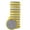 #A07-Yellow, variant on Double-Sided Dishwashing Sponges, Round Nylon-Filament Scrubbing Pads,Reusable Non-Scratch Kitchen Sponges,Durable High Resilience Material,Thickened Sponge Scrubber for Pots, Pans, Dishes(10PCS)