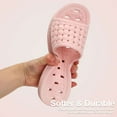 thumbnail image 5 of Deago Shower Shoes Slide Cloud for Women and Men Bath Slipper Sandal Bathroom House Non-Slip Quick Drying with Drain Holes, 5 of 9