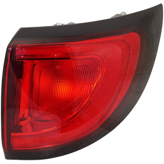 Tail Light Compatible with 2017-2020 Chrysler Pacifica 2020 Voyager Right Passenger Side, Outer With bulb(s)