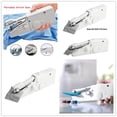 thumbnail image 3 of DIY Tailor Dressmaker Portable Household Hand Stitch Electric Mini Handheld Sewing Machine Gift, 3 of 7