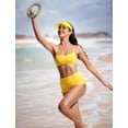 thumbnail image 3 of Top de Bikini CRZ YOGA con Escote Redondo y Relleno, Sujetador Deportivo XL, 3 of 4