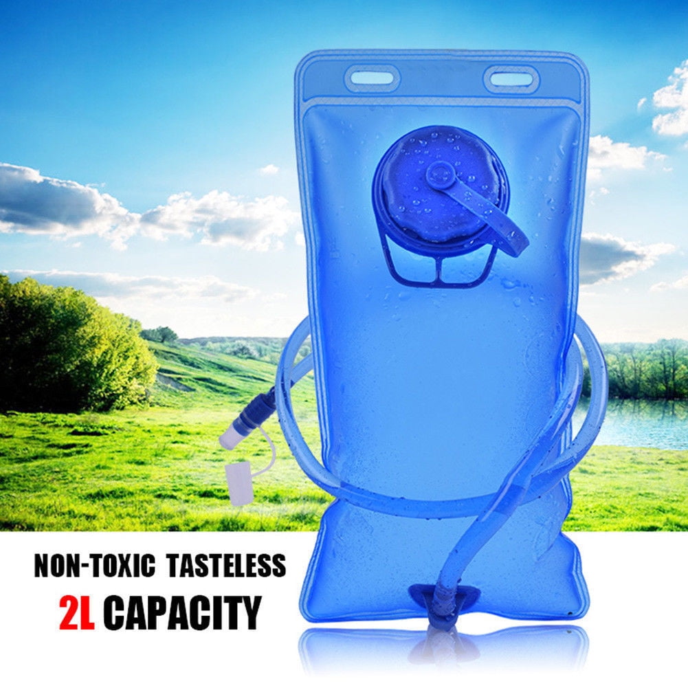 2L Water Bladder for Hydration System Backpack Bag for Camping Hiking Cycling by
