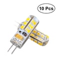 thumbnail image 3 of SHISUYAN 10 Pcs G4 LED Bulb LED Bulb 24 LED 12V 3W G4 Lamp Bead Bathroom Kitchen Homelighting LED Bulb, 3 of 9