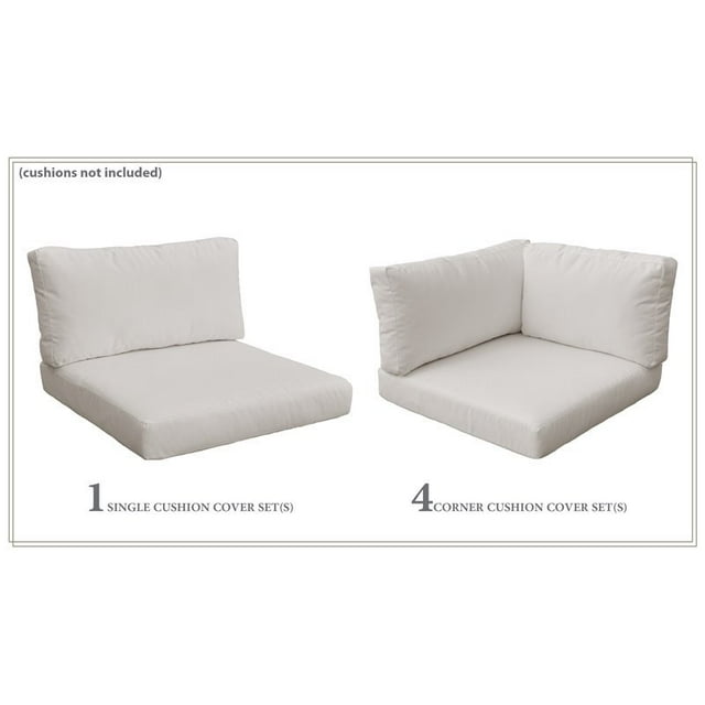 TK Classics Housse Set en Beige pour MONACO-05d