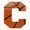 1pcs, variant on Basketball Monogram Initial C Er, Phone Decal Water Bottle Stickers Car Decals, Funny Birthday Gift