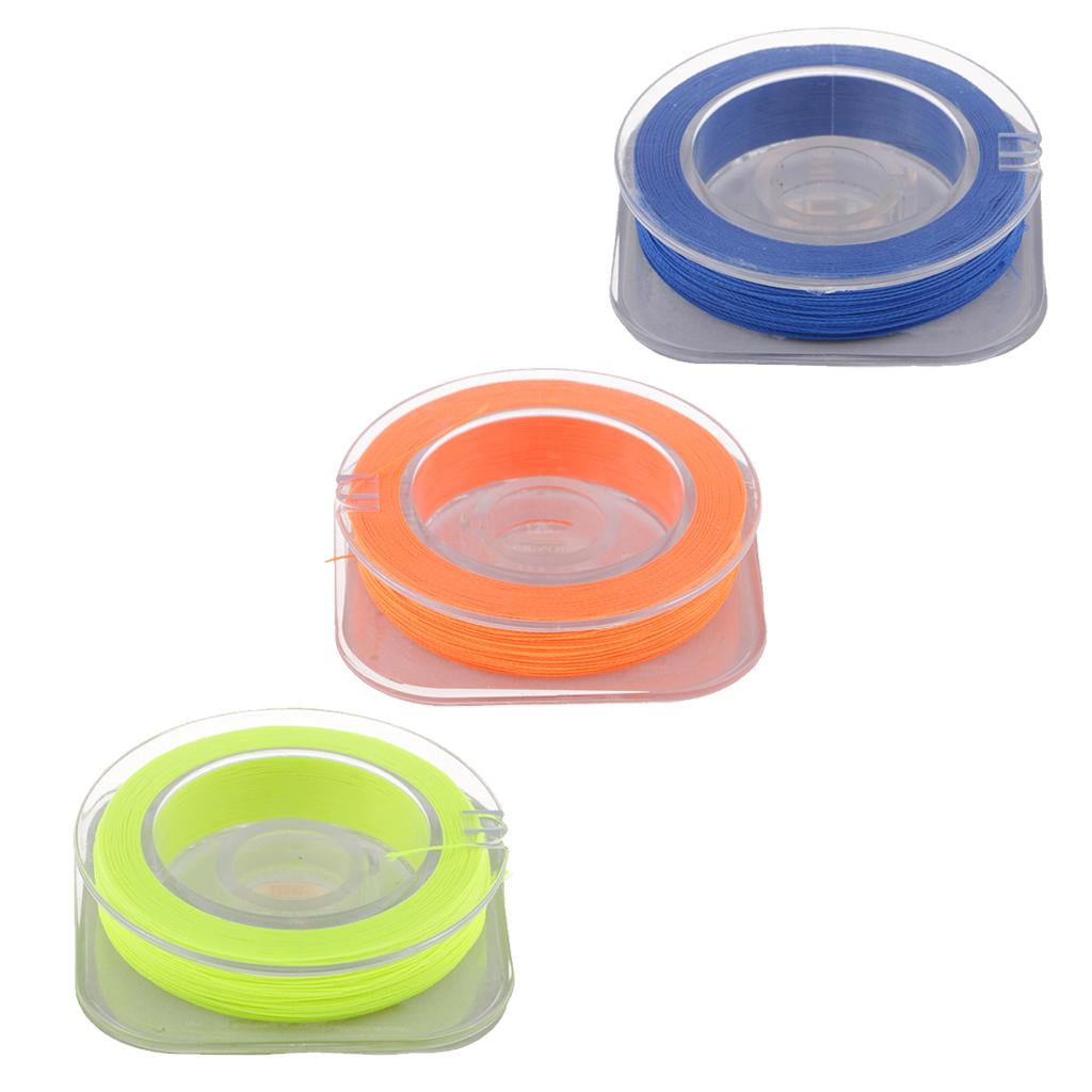koolsoo 3pcs Cotton Whipping Wrapping Thread Fixing Line For Fishing Rod / let Tying Line Reel Seat Line