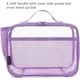 thumbnail image 2 of Lonchera FlowFly, bolsa blanda aislante, pequeña, transparente, violeta, 2 of 7