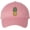 Pink, variant on Pineapple Hat Embroidered Baseball Cap Tropical Beach Vacation Adjustable Cotton Dad Hat (Black)
