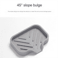 thumbnail image 2 of Self Draining Soap Bar Holder Silicone Kitchen Sink Soap Dish Tray Counter Organiz G19172, 2 of 6