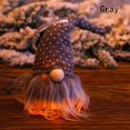 thumbnail image 1 of Muñeco de peluche de Papá Noel con luz LED, gnomo sueco, decoración navideña para fiesta en casa, 1 unidad, 1 of 9