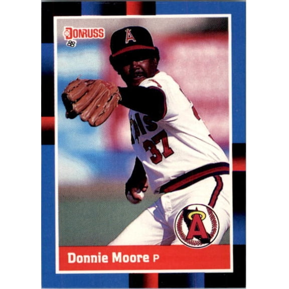 1988 Donnie Moore Donruss Baseball Card #621