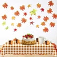 thumbnail image 5 of sruoe Tablecloth, 54 X 108in Thanksgiving Tablecloth, Waterproof Machine Washable Foldable Orange Rectangle Tablecloths, Table Cloth for Dining, Home, Party Decor, PEVA, 5 of 6