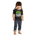 thumbnail image 4 of St Patricks Day Feeling Lucky Clover Toddler Boy Girl T Shirt Infant Toddler Brisco Brands 12M, 4 of 6