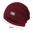 thumbnail image 5 of Zhaomeidaxi Mens Winter Warm Knitting Hats Plain Skull Beanie Cuff Toboggan Knit Cap, 5 of 8