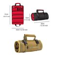 thumbnail image 6 of Ziuscore Multifunctional Tool Bag Maintenance Repair Storage Bags Roll Up Hardware Kit Pouch Oxford Cloth Handbag Space Saving Khaki, 6 of 6