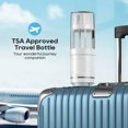 thumbnail image 7 of Morfone Travel Bottles for Toiletries, 4 in 1 TSA Approved Travel size Containers for Toiletries,Leak Proof Refillable Liqus Shampoo And Conditioner Travel Essentials toiletry Bottles(White), 7 of 7