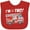 Red, variant on Inktastic I'm 2 Fire Truck 2nd Birthday Boys or Girls Baby Bib