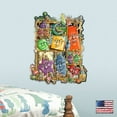 thumbnail image 2 of Shapes Whimsical Wall Art, Door Hanger by Laura Seeley | Love Family Kids Decor - 8513013-LS, 2 of 10