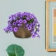 thumbnail image 2 of 1 juego de macetas de plástico para pared, para balcón, jardín, colgantes, soporte para plantas de pared, 2 of 7