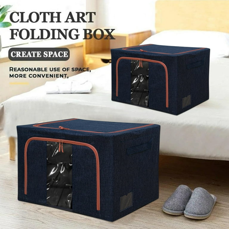 iOPQO organization and storage Storage Box Foldable Clothing