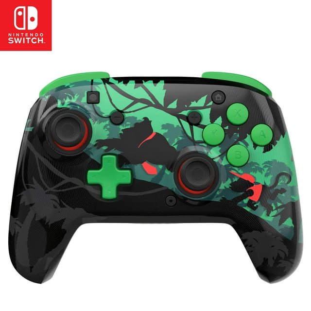 Turtle Beach® Rematch™ Wireless Controller: Donkey Kong™ - Nintendo Switch™, Nintendo Switch™ Lite, & Nintendo Switch™ - OLED Model, Nintendo Switch™ 2, Lenticular, Rechargeable Battery