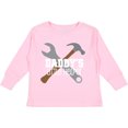 thumbnail image 3 of Inktastic Daddy's Little Helper Tool Set Boys Long Sleeve Toddler T-Shirt, 3 of 5
