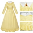 thumbnail image 5 of Adult Women Sophie Inspired Long Dress Vintage European Style Elegant Everyday Outfit, 5 of 6