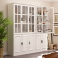 thumbnail image 2 of WIAWG Modern Versatile Storage Cabinet Set, China Cabinet Bookcase Display Storage Organizer for Home Office, 2 of 5