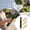 1 Nozzle*3 Clamps, variant on Heavy-Duty Garden Hose Nozzle, Thumb Control Watering Sprayer with 8 Spray Patterns, Leak-Proof Metal Water Hose Nozzle for Lawn, Car Wash, and Gardening(1 Nozzle)