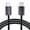 Black, variant on FFHAUSEN USB C to USB C Cable 3ft (0.9m) Braided Black, 60W Fast Charging, 480Mbps, Nylon Braided USB-C Cord for iPhone 17/16/15, MacBook Air/Pro, iPad Pro, Samsung Galaxy S25