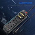 thumbnail image 5 of Inversor De Coche Inversor de coche de 200 W CC 12 V a CA 220 V adaptador cargador USB enchufe convertidor de potencia, 5 of 5